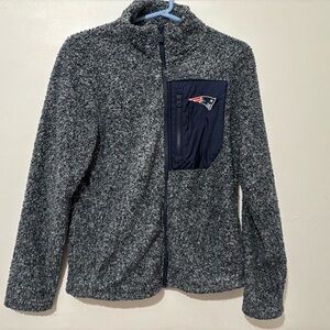 NFL patriots fleece sweater